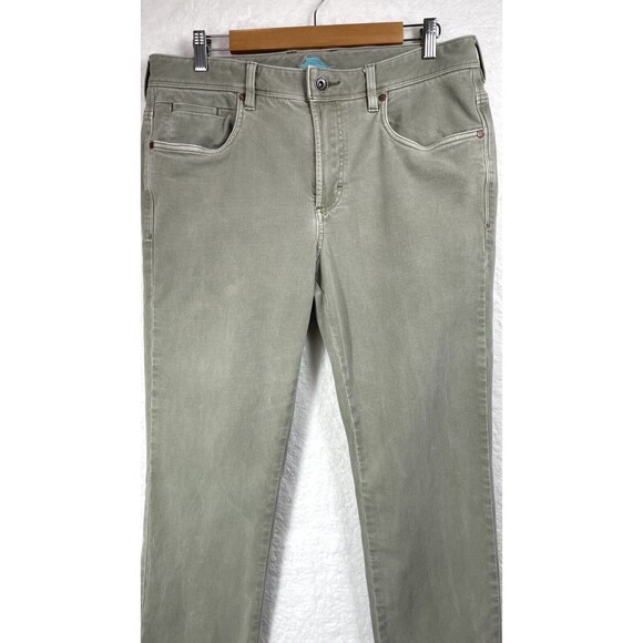 Tommy Bahama Jeans Soft Green Mens 34/30 Stretch Jeans 34 Khaki Tommy Bahama 34 - Picture 2 of 16